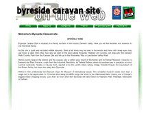 Tablet Screenshot of byresidecaravansite.co.uk